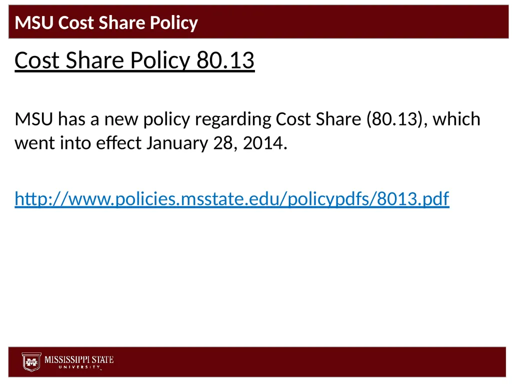 Cost Share Office of Research and Economic - slide 18 of 57