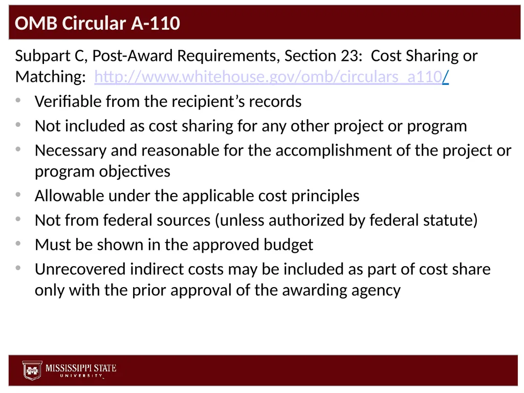 Cost Share Office of Research and Economic - slide 15 of 57
