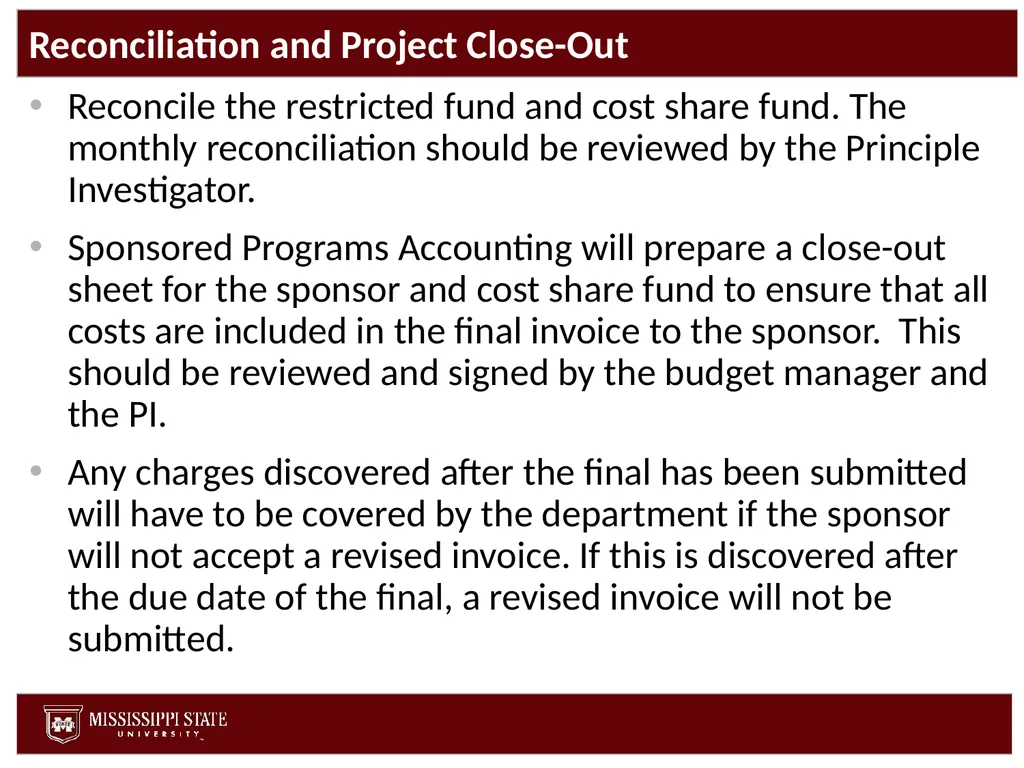 Cost Share Office of Research and Economic - slide 55 of 57