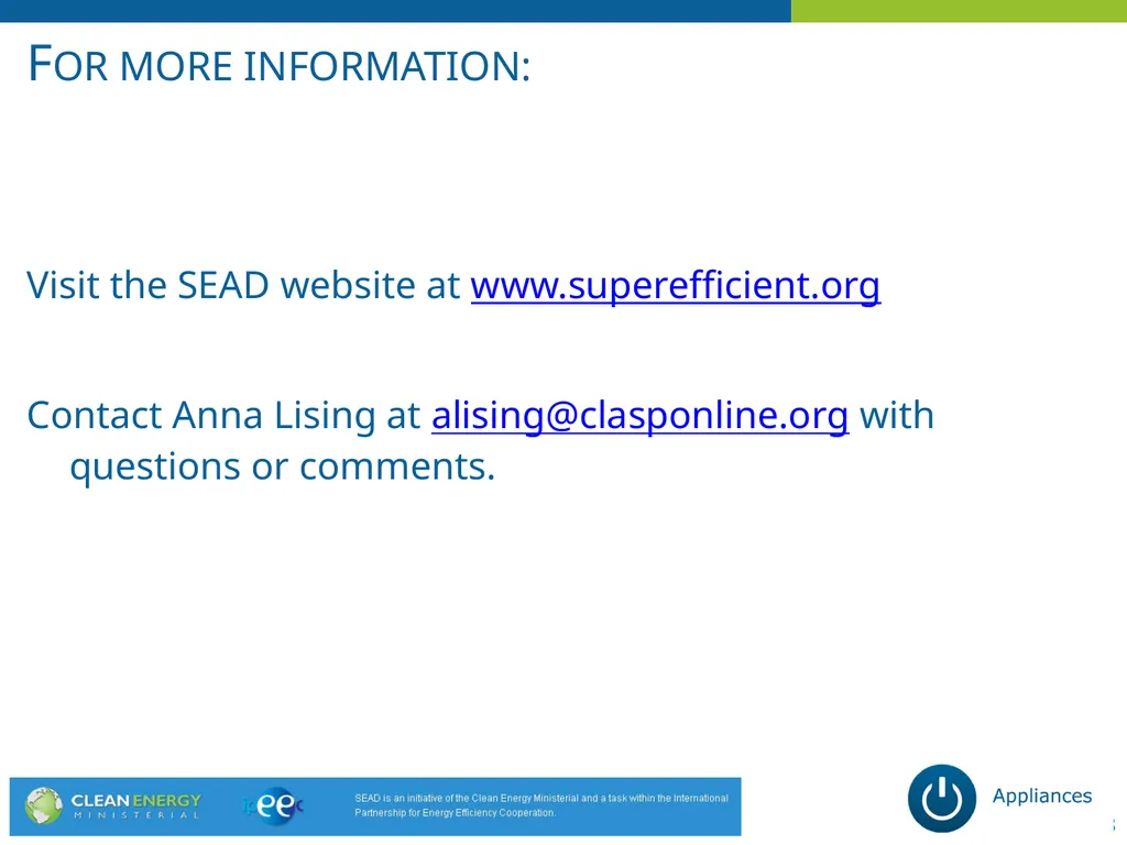 39th APEC EGEE&C Sydney, Australia Anna Lising, - slide 13 of 13