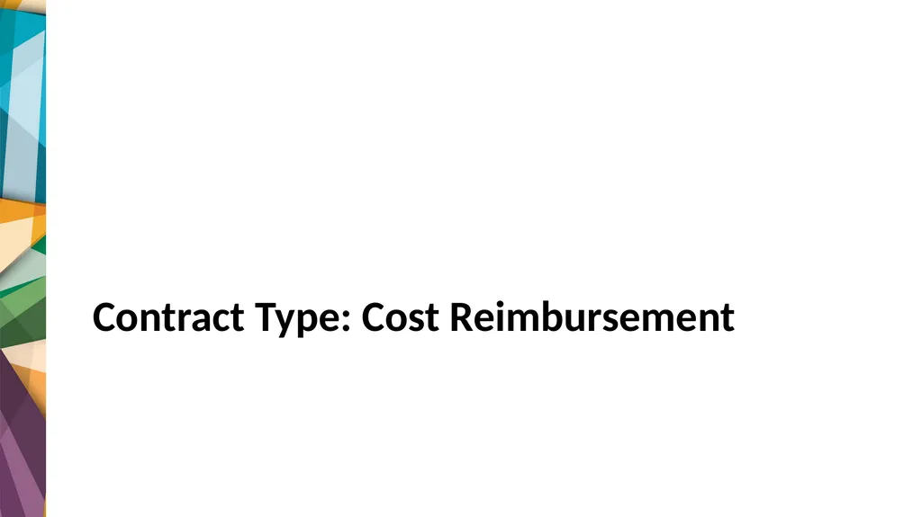 Contract Types OCTOBER | 2023 HUD TECHNICAL - slide 15 of 38