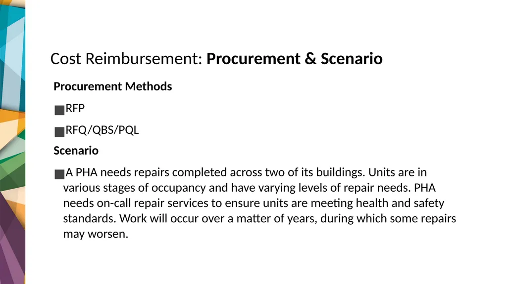 Contract Types OCTOBER | 2023 HUD TECHNICAL - slide 18 of 38