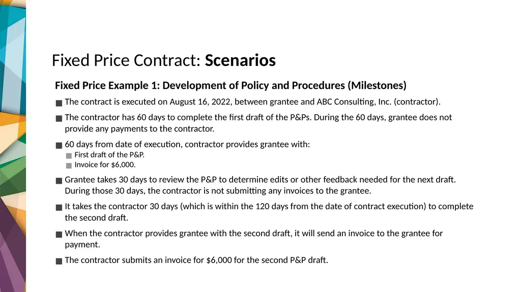 Contract Types OCTOBER | 2023 HUD TECHNICAL - slide 12 of 38