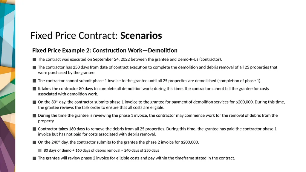 Contract Types OCTOBER | 2023 HUD TECHNICAL - slide 13 of 38