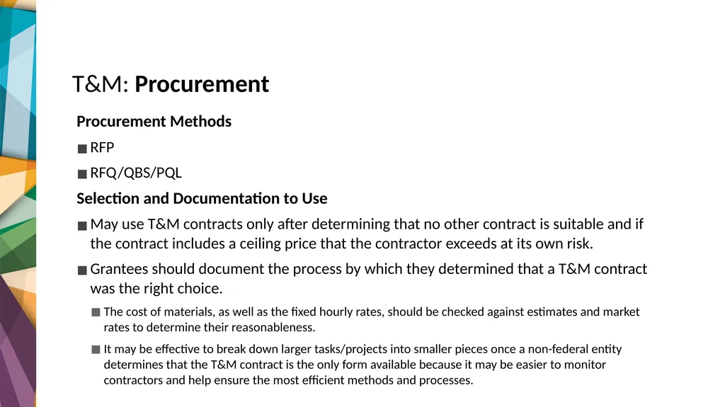 Contract Types OCTOBER | 2023 HUD TECHNICAL - slide 23 of 38