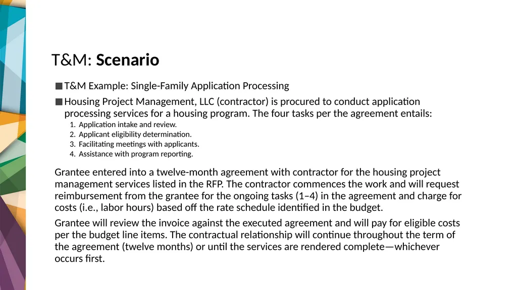 Contract Types OCTOBER | 2023 HUD TECHNICAL - slide 24 of 38