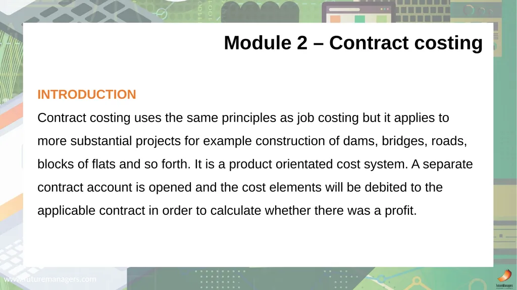 Cost and Management Accounting N6 - slide 10 of 31