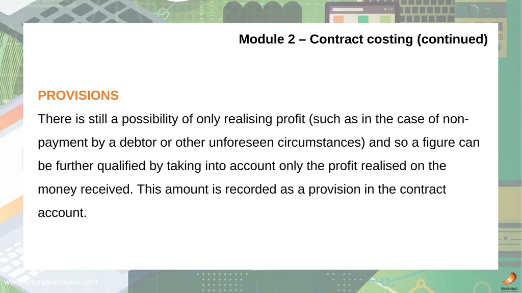 Cost and Management Accounting N6 - slide 14 of 31