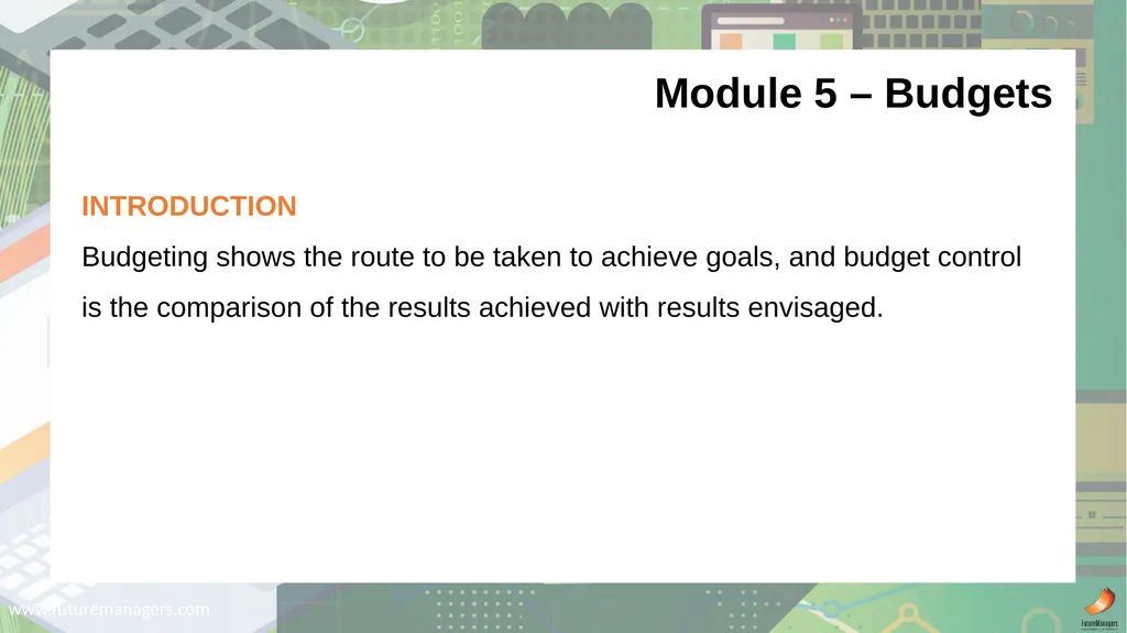 Cost and Management Accounting N6 - slide 27 of 31