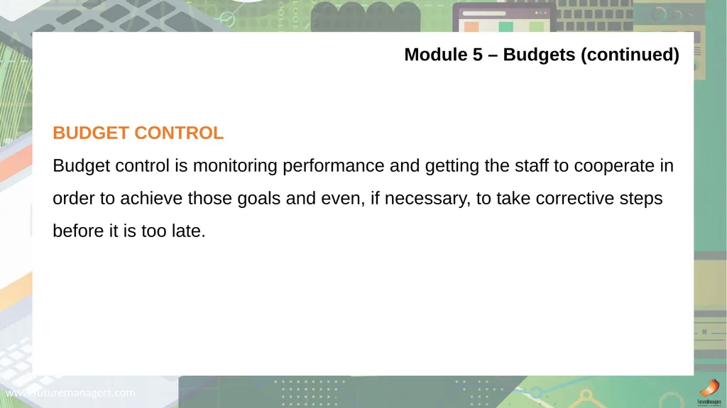 Cost and Management Accounting N6 - slide 28 of 31