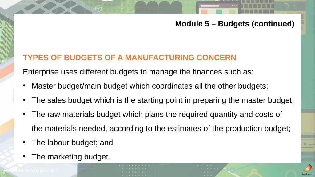 Cost and Management Accounting N6 - slide 29 of 31