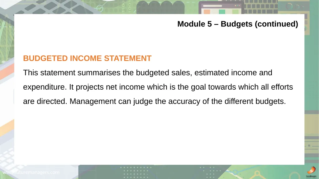 Cost and Management Accounting N6 - slide 30 of 31