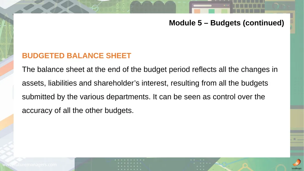 Cost and Management Accounting N6 - slide 31 of 31