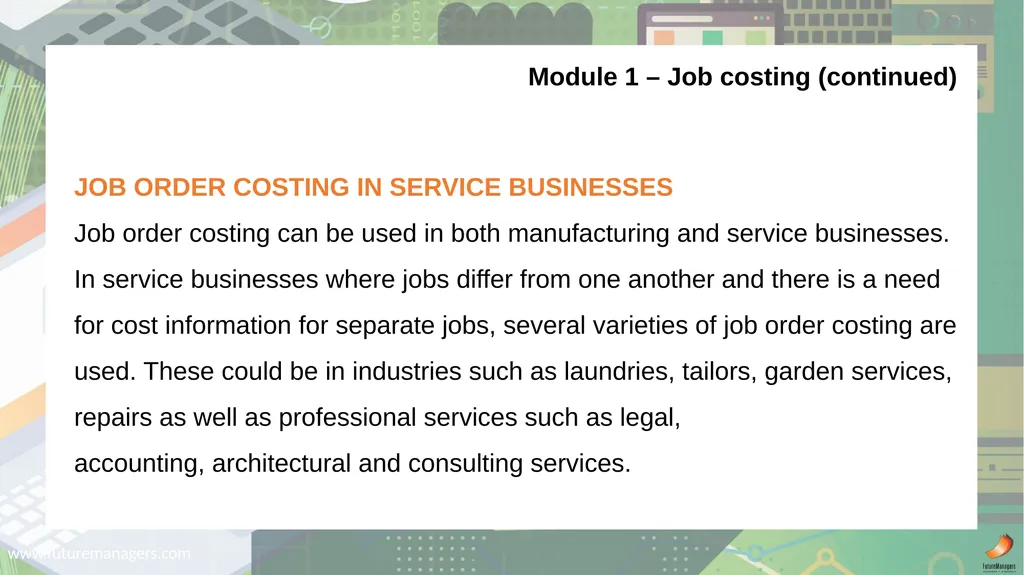 Cost and Management Accounting N6 - slide 7 of 31