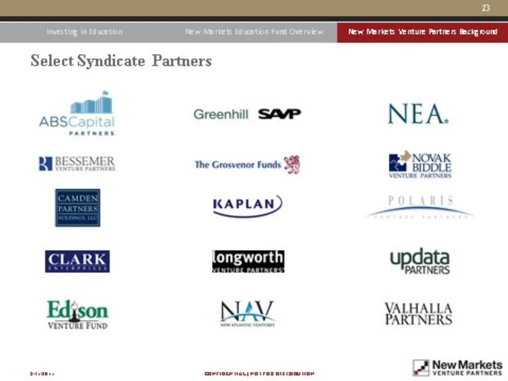 PE / VC Practicum Confidential | Not for - slide 8 of 17