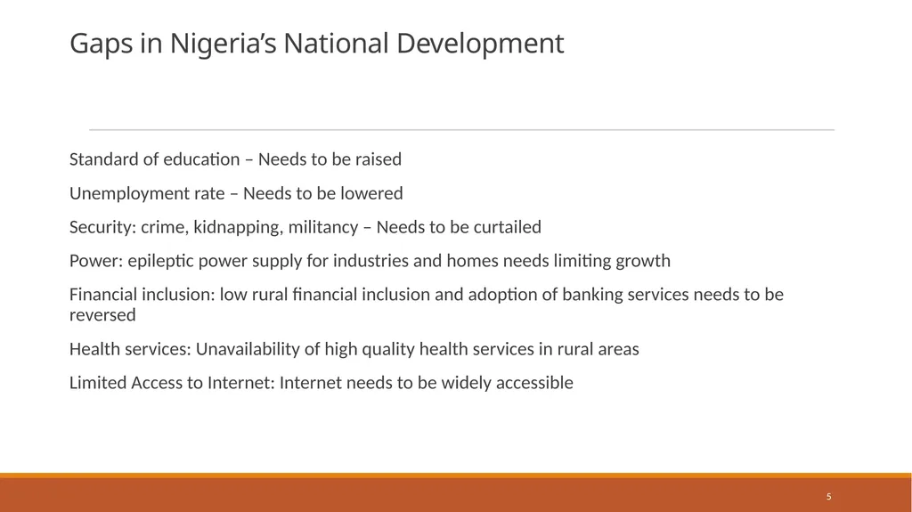 Leapfrogging National Development using Technology - slide 5 of 27
