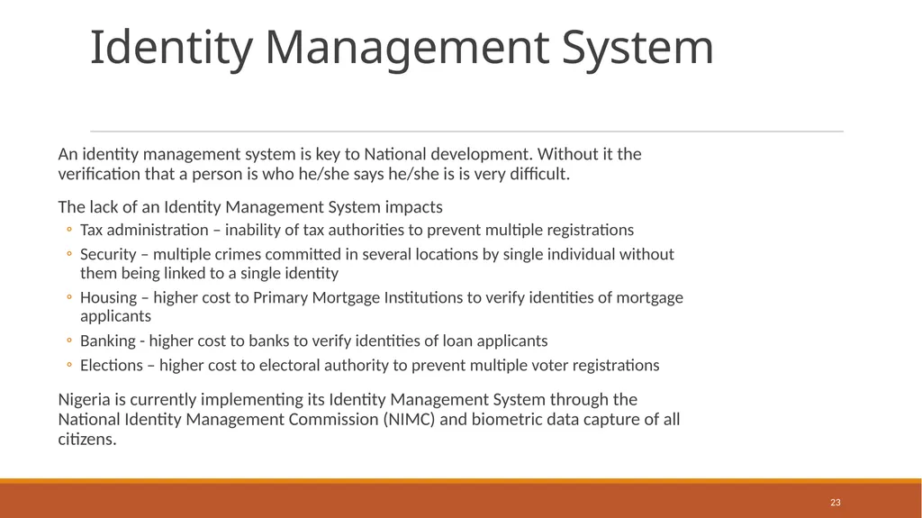 Leapfrogging National Development using Technology - slide 23 of 27