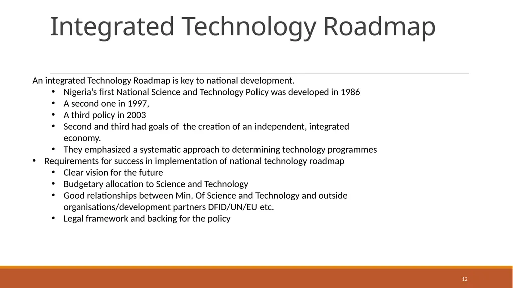 Leapfrogging National Development using Technology - slide 12 of 27