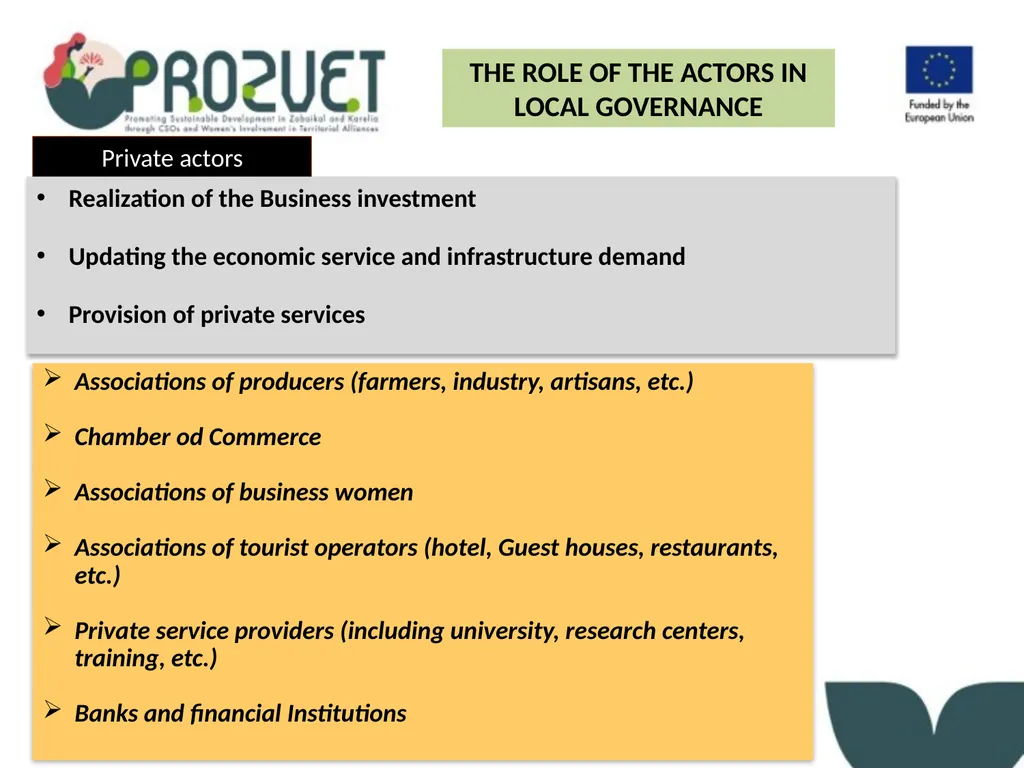 Activity 0.2 - Consortium meetings and workshops - slide 24 of 37