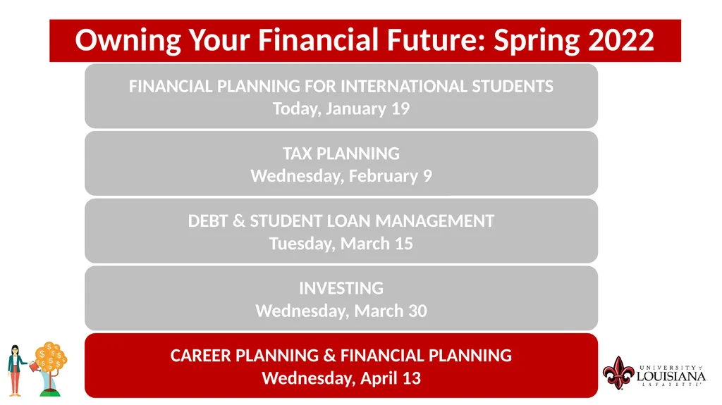 MONEY MATTERS SESSION #9 – CAREER PLANNING - slide 2 of 53