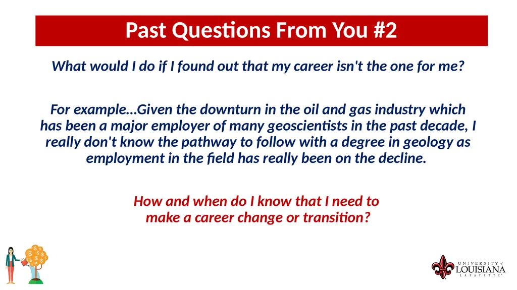 MONEY MATTERS SESSION #9 – CAREER PLANNING - slide 29 of 53