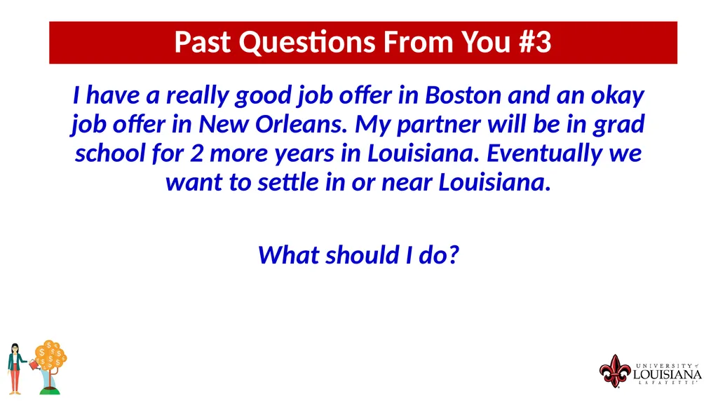 MONEY MATTERS SESSION #9 – CAREER PLANNING - slide 30 of 53