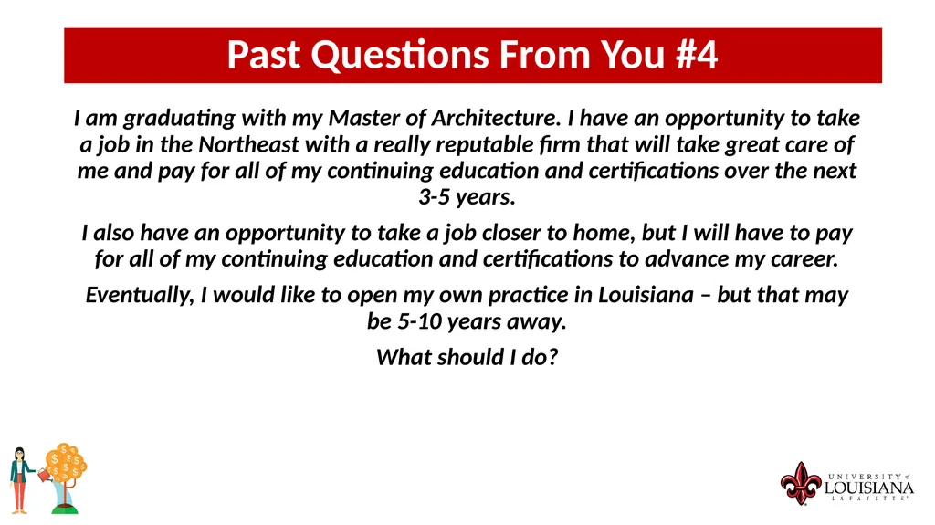 MONEY MATTERS SESSION #9 – CAREER PLANNING - slide 32 of 53