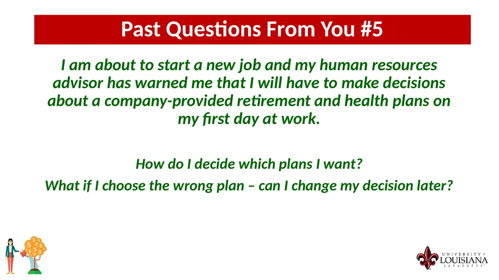 MONEY MATTERS SESSION #9 – CAREER PLANNING - slide 37 of 53