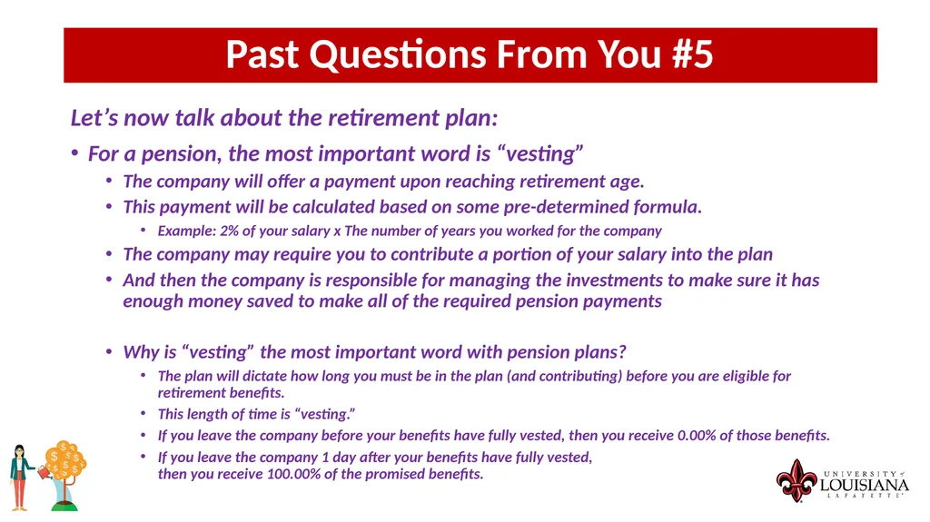 MONEY MATTERS SESSION #9 – CAREER PLANNING - slide 41 of 53