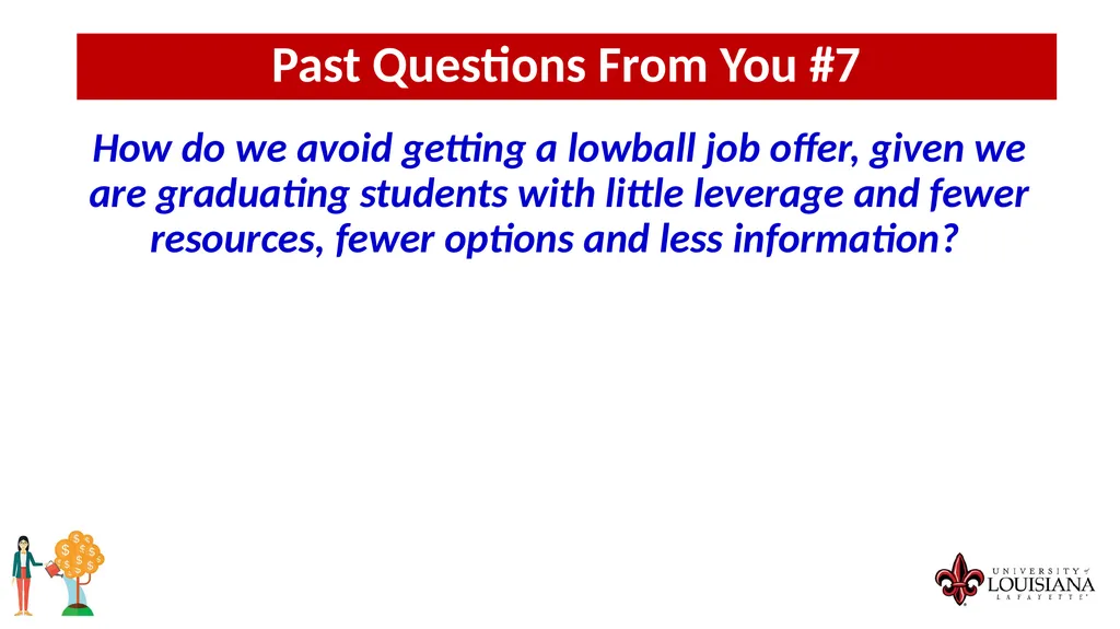 MONEY MATTERS SESSION #9 – CAREER PLANNING - slide 46 of 53