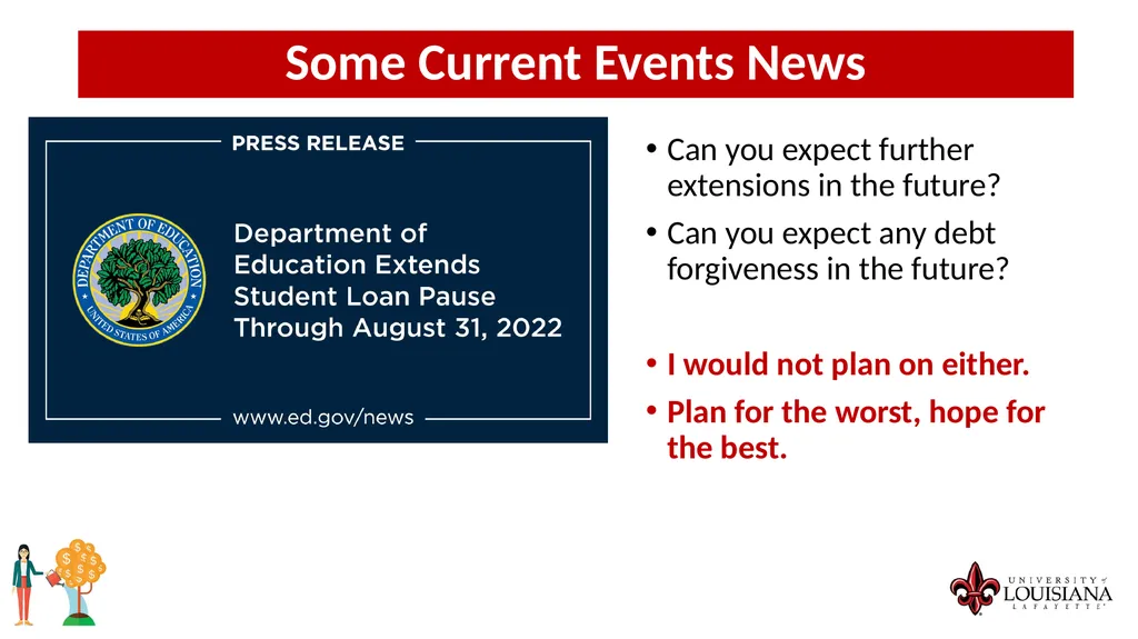 MONEY MATTERS SESSION #9 – CAREER PLANNING - slide 7 of 53