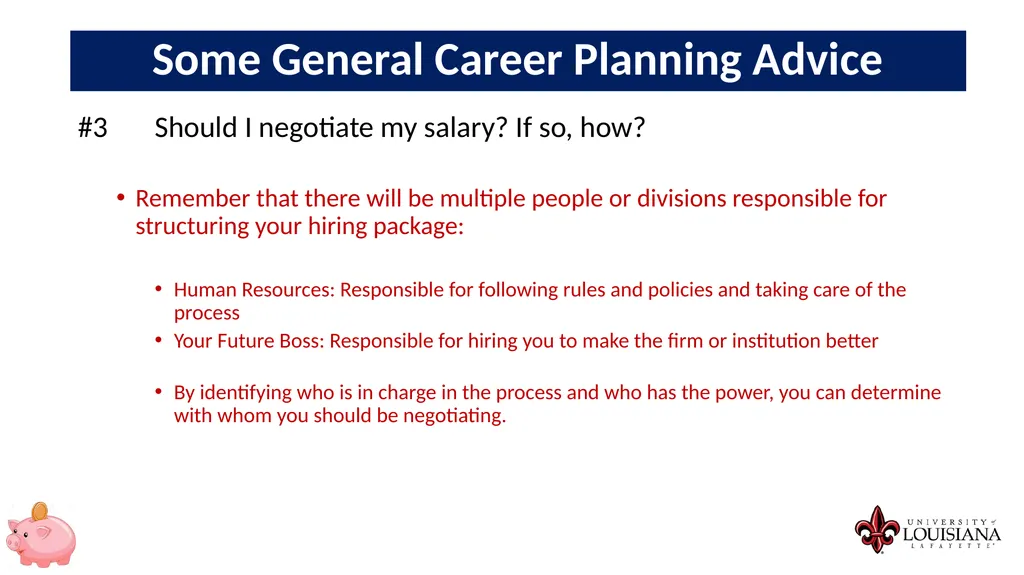 MONEY MATTERS SESSION #9 – CAREER PLANNING - slide 16 of 53