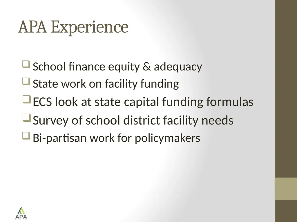 Funding School Capital Improvements: A National - slide 3 of 17