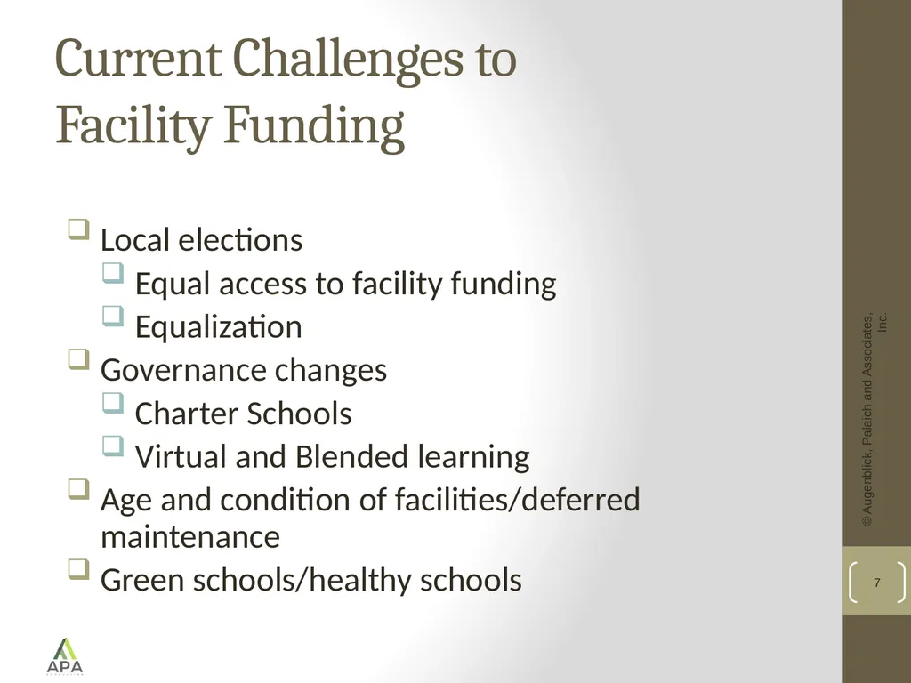 Funding School Capital Improvements: A National - slide 7 of 17
