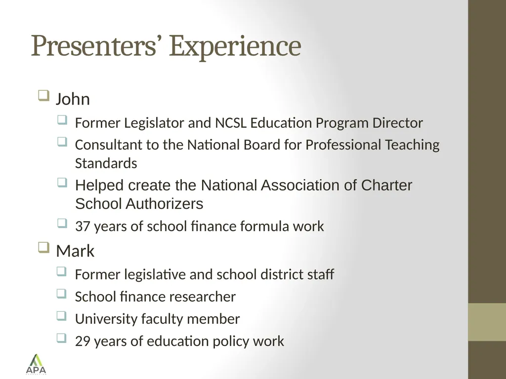 Funding School Capital Improvements: A National - slide 4 of 17
