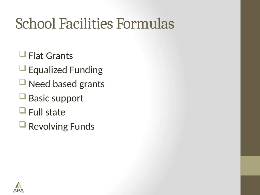 Funding School Capital Improvements: A National - slide 5 of 17