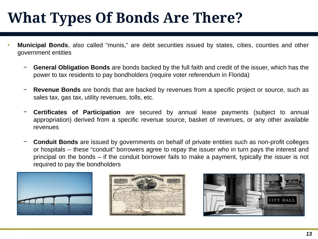 An Overview of Debt Financing for Florida Local - slide 13 of 62