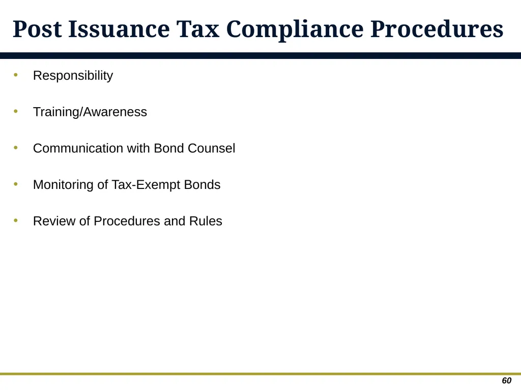 An Overview of Debt Financing for Florida Local - slide 60 of 62