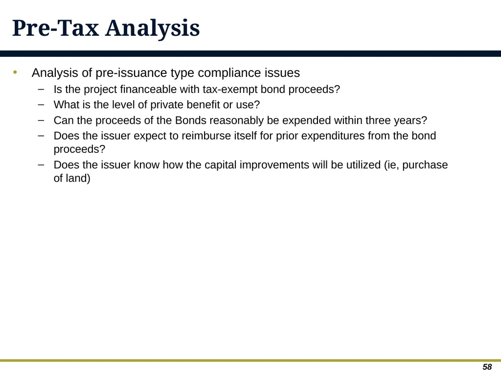 An Overview of Debt Financing for Florida Local - slide 58 of 62