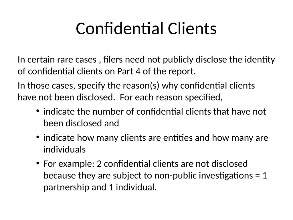 Public Financial Disclosure Guide Changes in - slide 24 of 28
