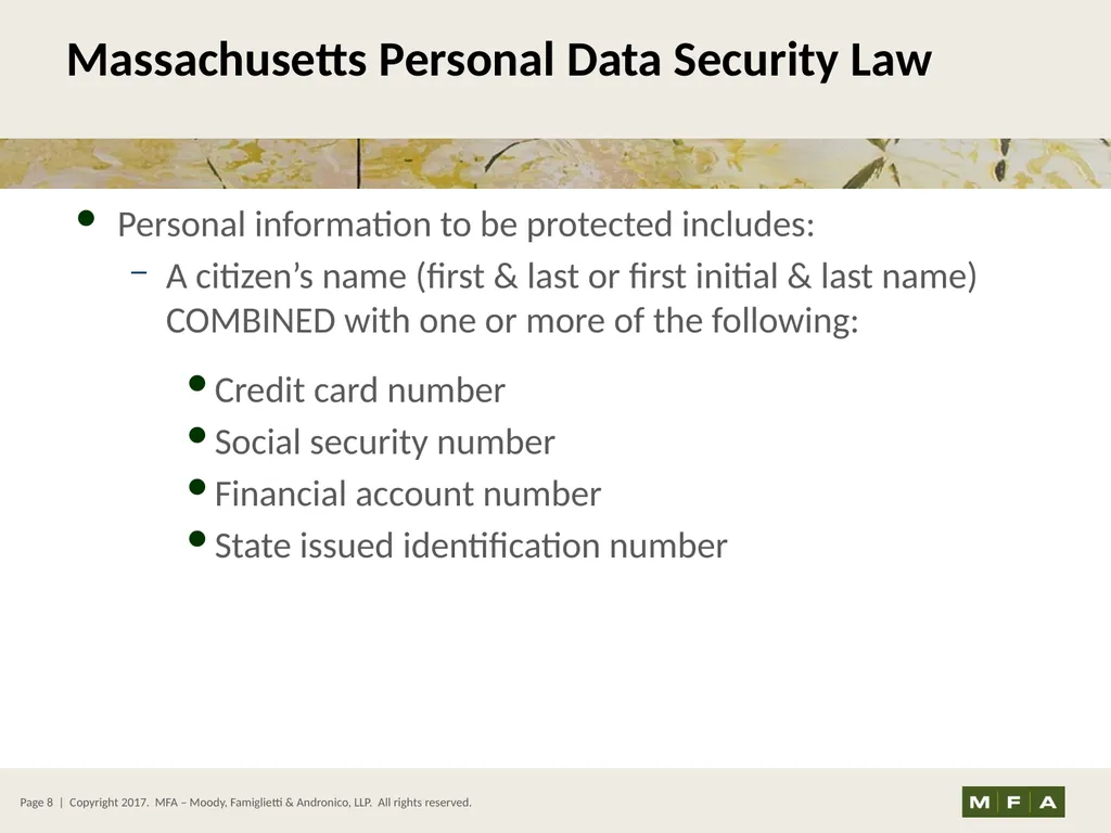 Best Practices for Data Security and Protecting - slide 8 of 31