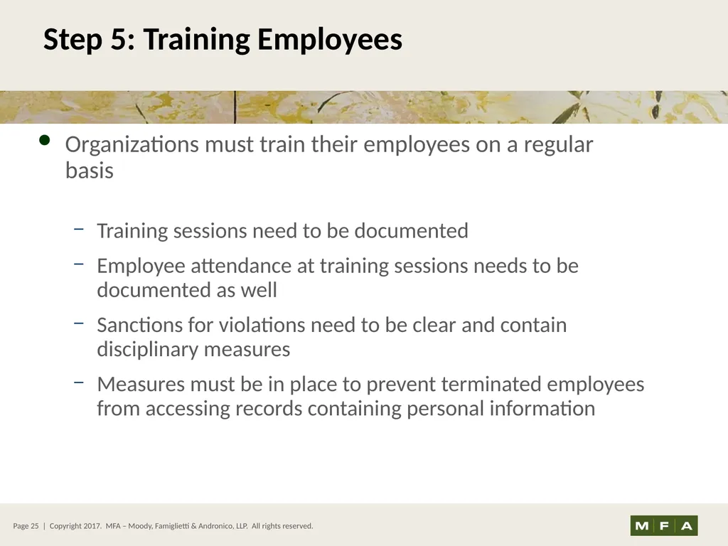 Best Practices for Data Security and Protecting - slide 25 of 31