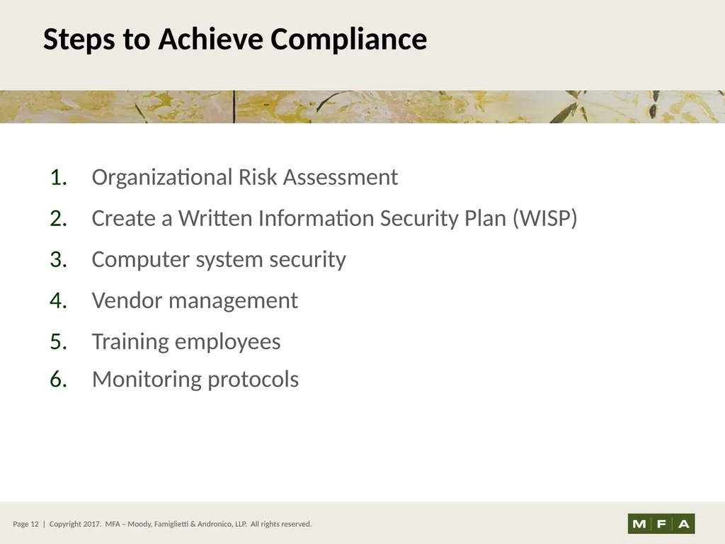Best Practices for Data Security and Protecting - slide 12 of 31