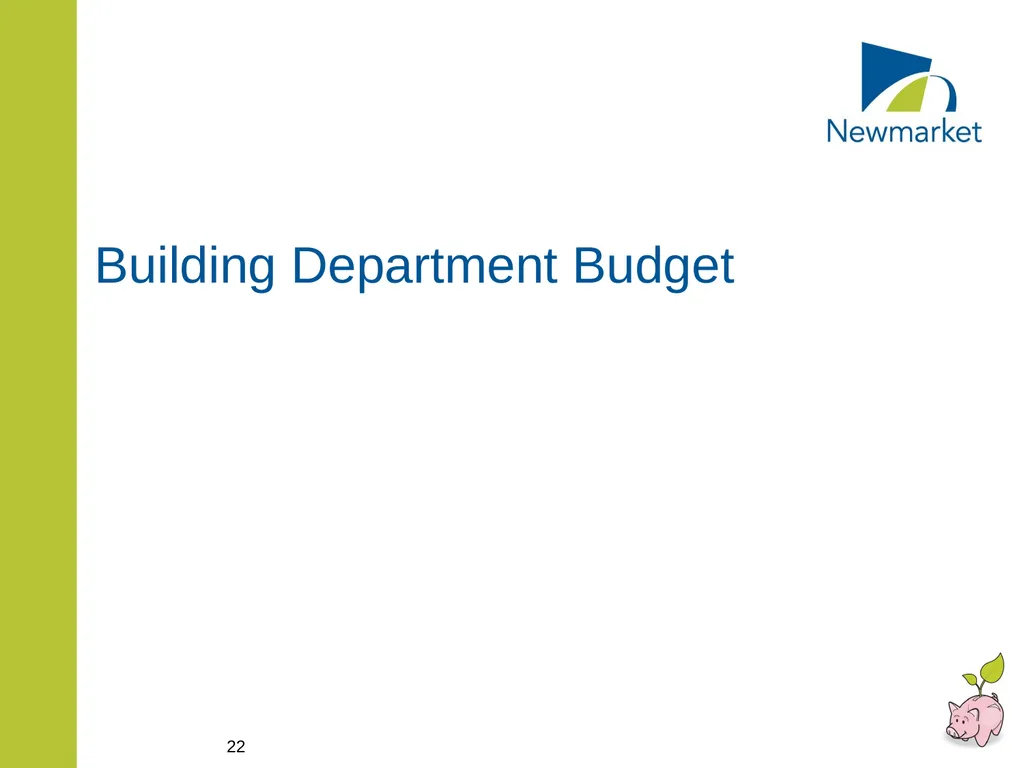 CAPITAL AND RATE SUPPORTED OPERATING BUDGETS - slide 22 of 35