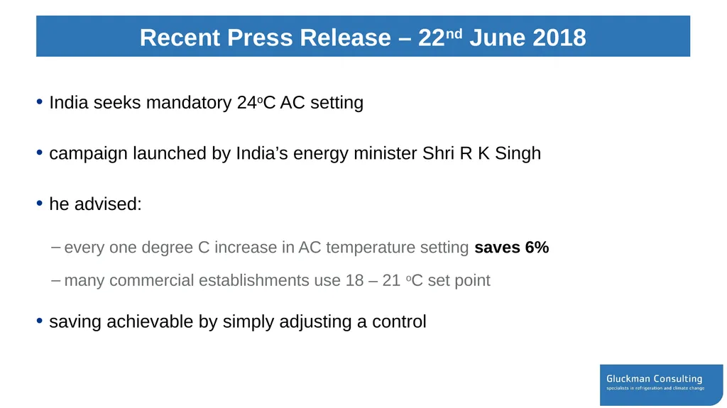Workshop on energy efficiency opportunities while - slide 19 of 27