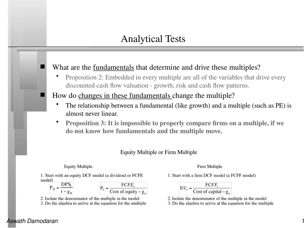Session 14: Relative Valuation Introduction and - slide 10 of 11