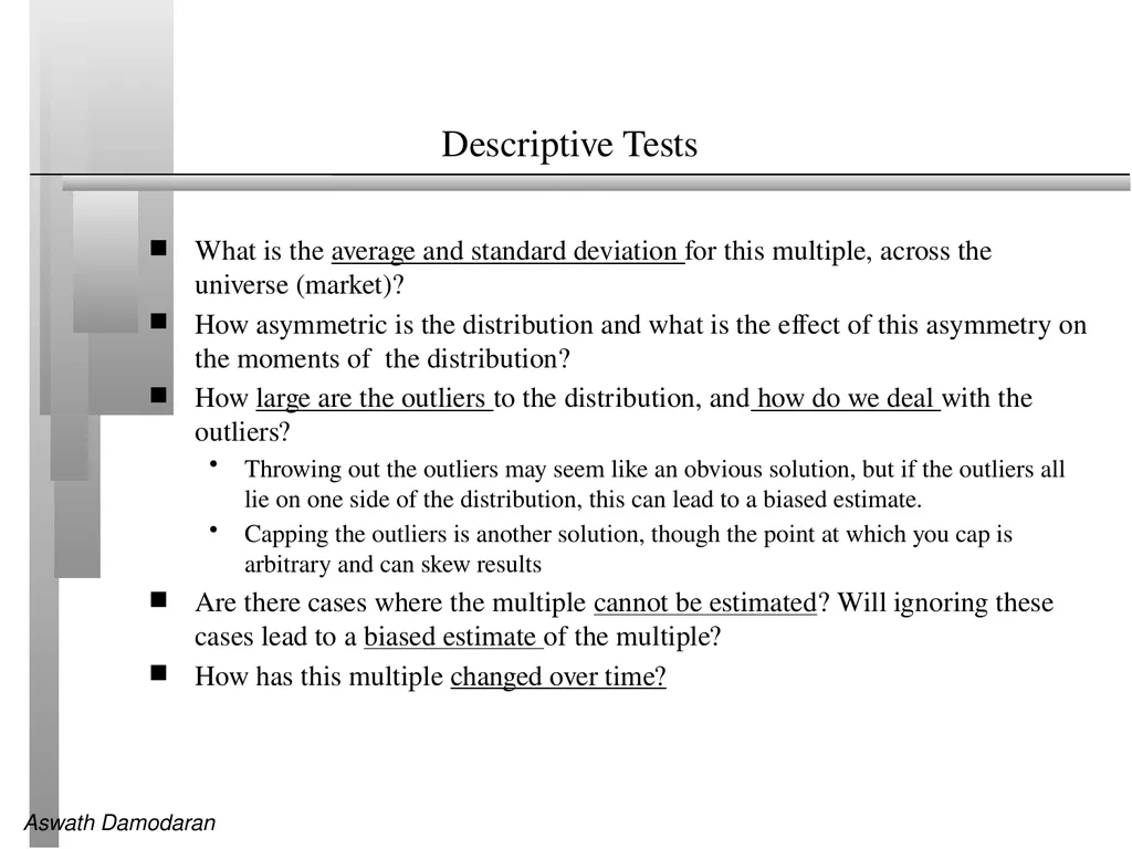 Session 14: Relative Valuation Introduction and - slide 9 of 11