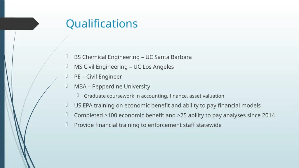 Financial Analysis Marble Mountain Ranch, Inc. - slide 2 of 15