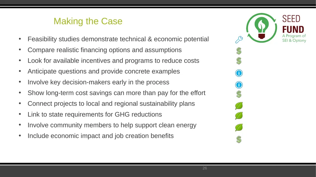 SEED Fund Collaborative Solar Procurement for - slide 26 of 30