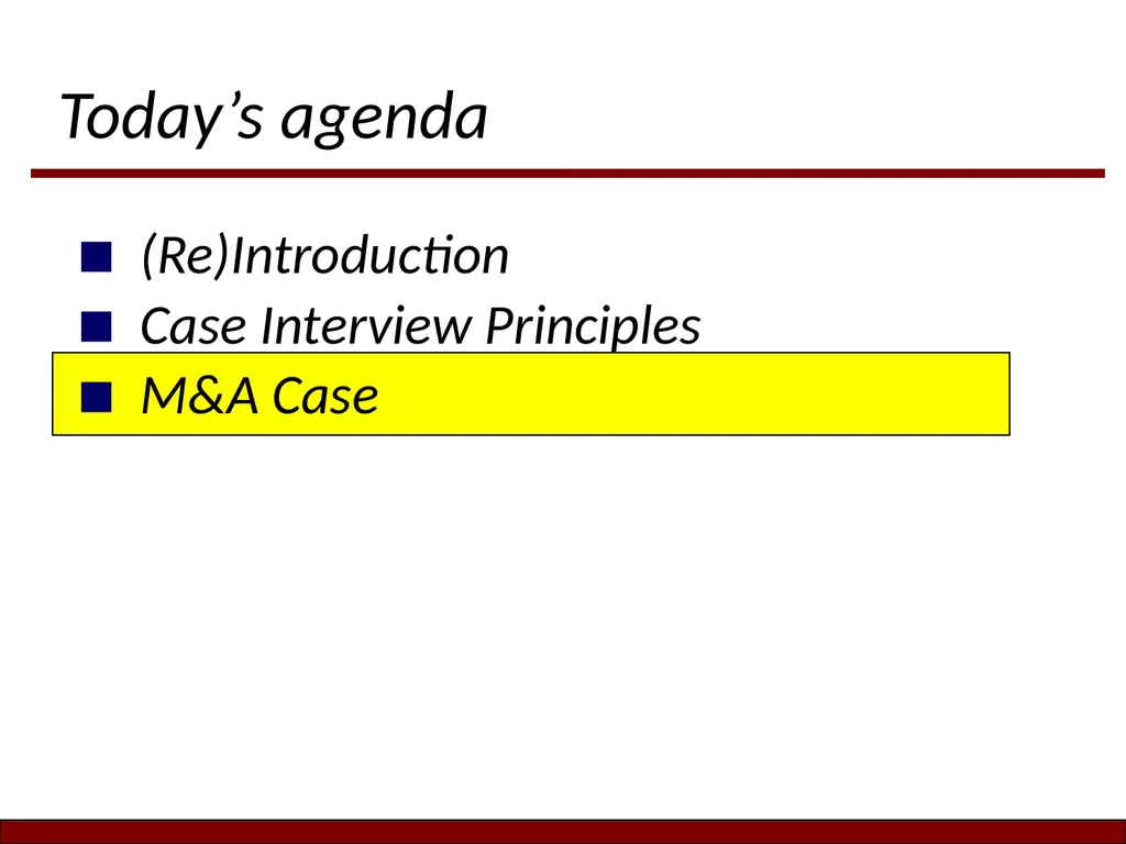 Today’s Content Session (2-5-19): Live Case - slide 14 of 31